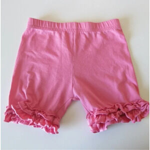 Eleanor Rose Pink Ruffle Shorts Size 3-4